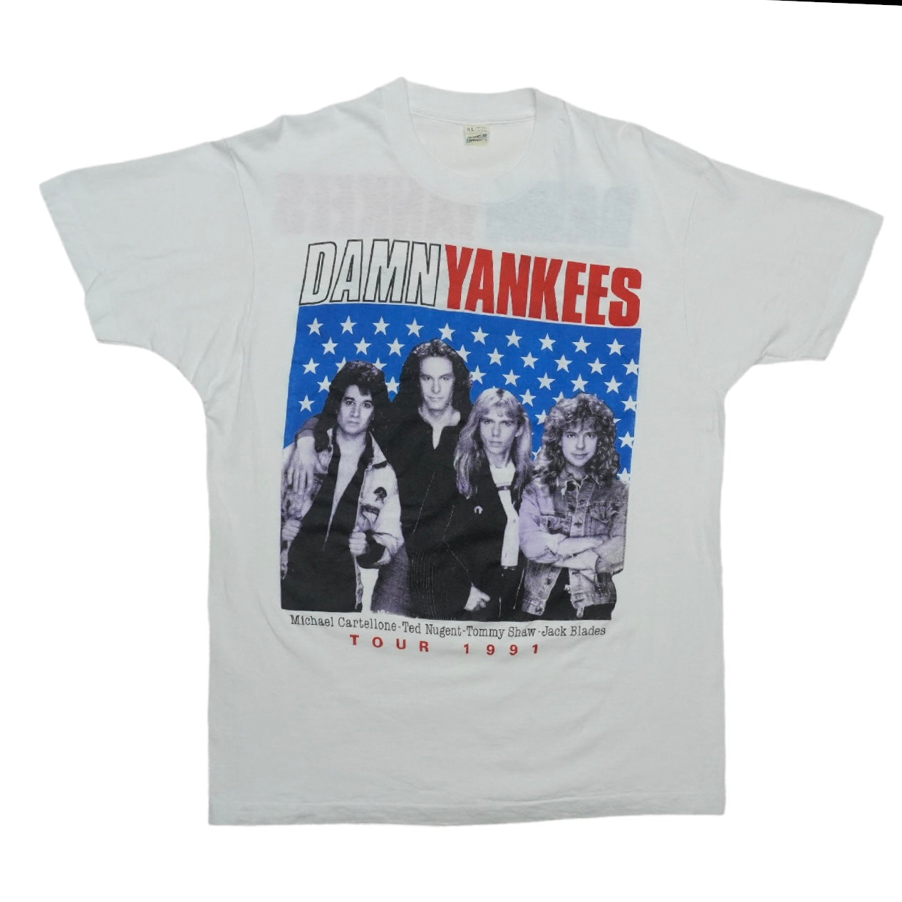 1991 Damn Yankees Tour Shirt