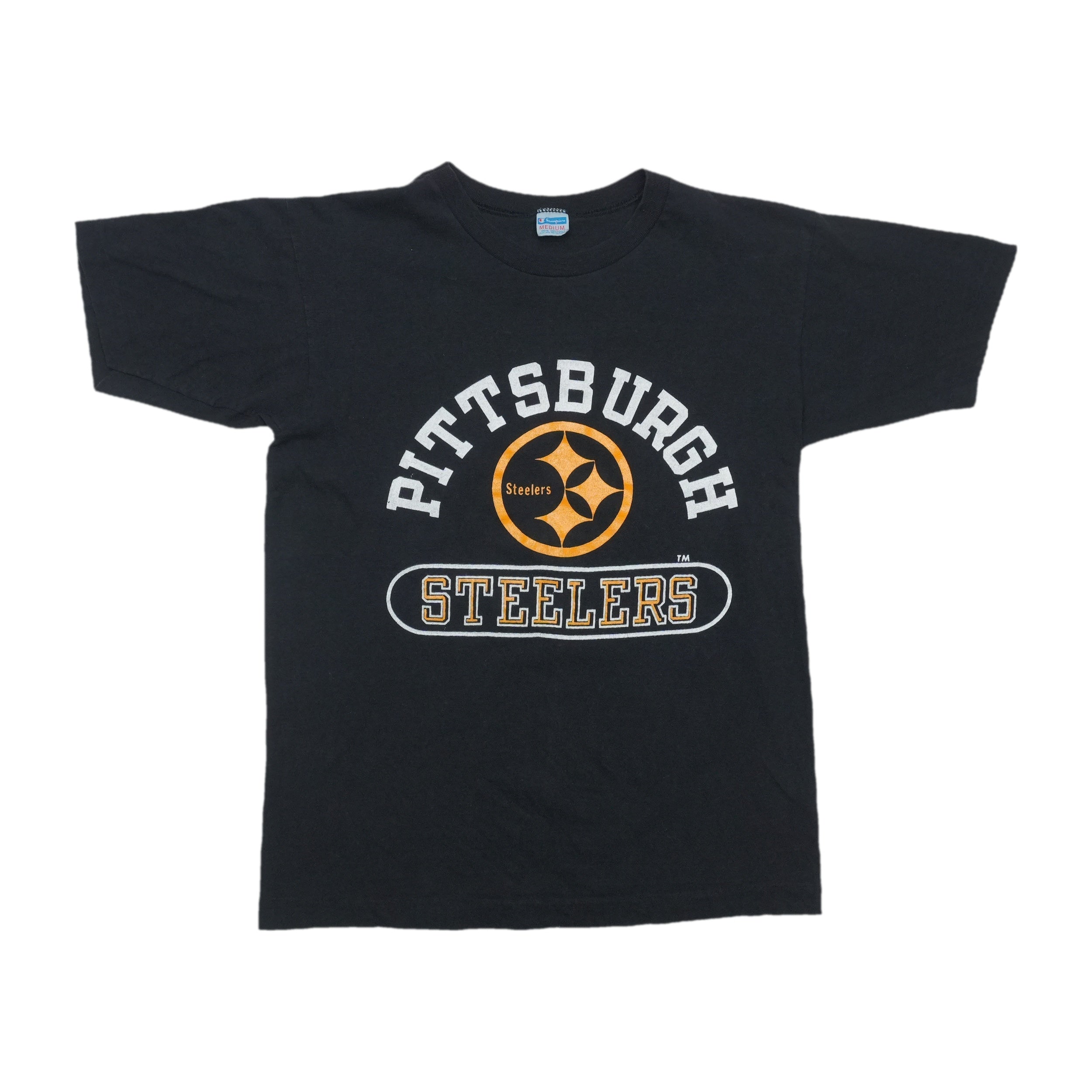 1970s Pittsburgh Steelers Champion Blue Bar Shirt | WyCo Vintage