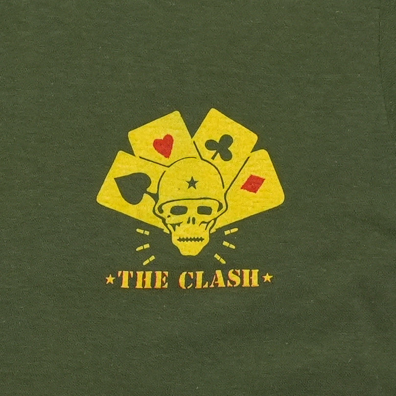 1982 The Clash Combat Rock Shirt Detail