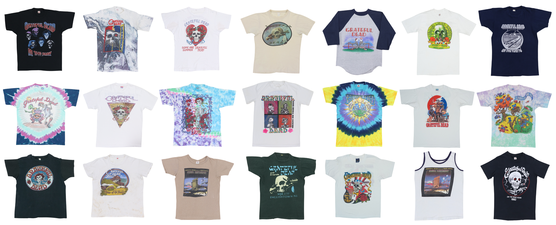 Grateful Dead Vintage T-Shirts | Authentic Dead Shirts – WyCo Vintage