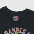 1993 Harley Davidson California Built To Handle Anything Shirt Tag
