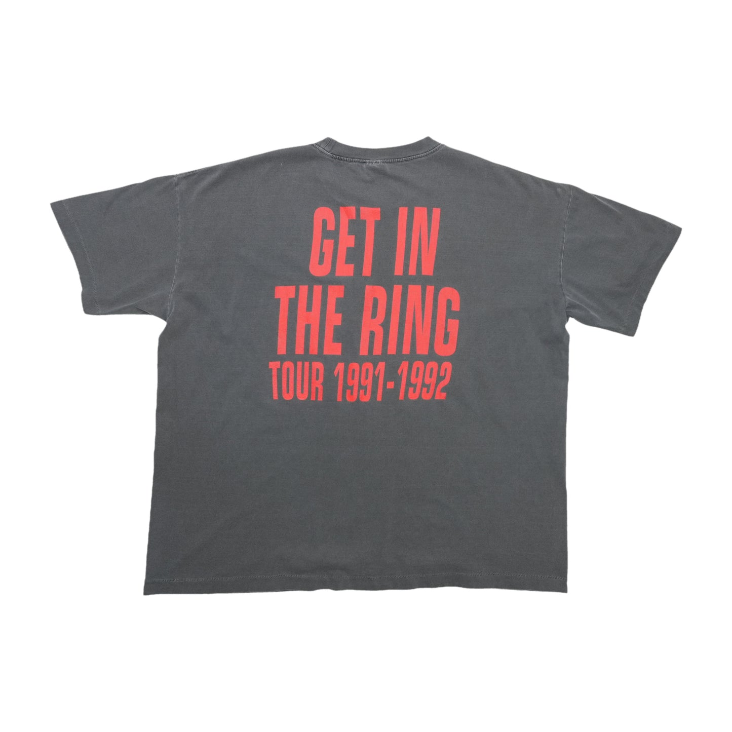 1991 Guns N Roses Civil War Get In The Ring Tour Shirt Back