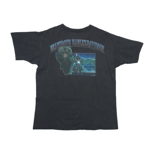 1994 Harley Davidson Billings Montana Shirt Back