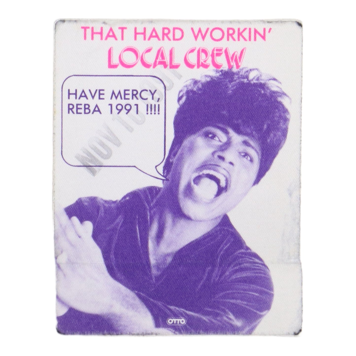 1991 Little Richard Have Mercy Reba Backstage Pass
