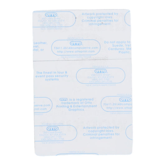 2000 Green Day Backstage Pass