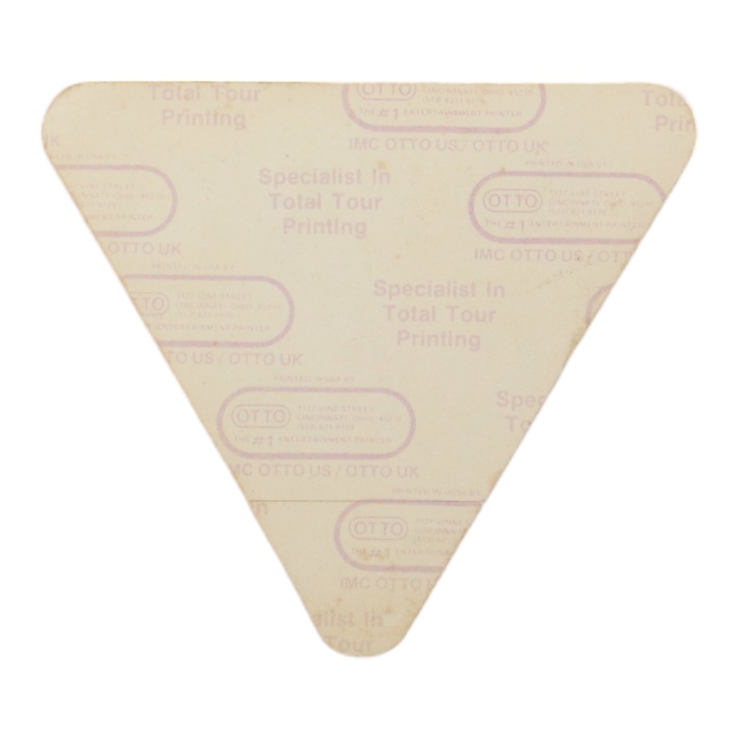 1987 Beastie Boys Run DMC Backstage Pass