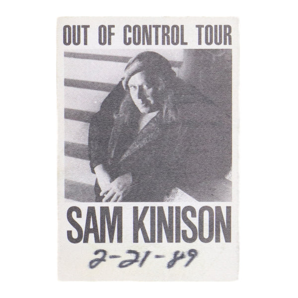 1989 Sam Kinison Backstage Pass