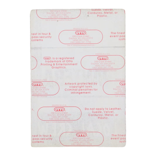 1994 Pantera Backstage Pass