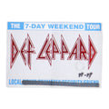 1992 Def Leppard 7 Day Weekend Backstage Pass