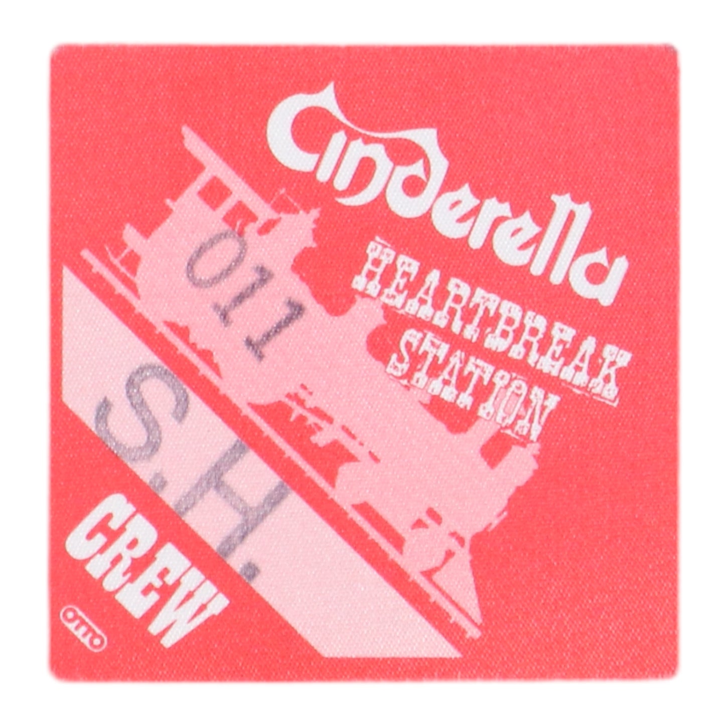 1991 Cinderella Heartbreak Station Backstage Pass