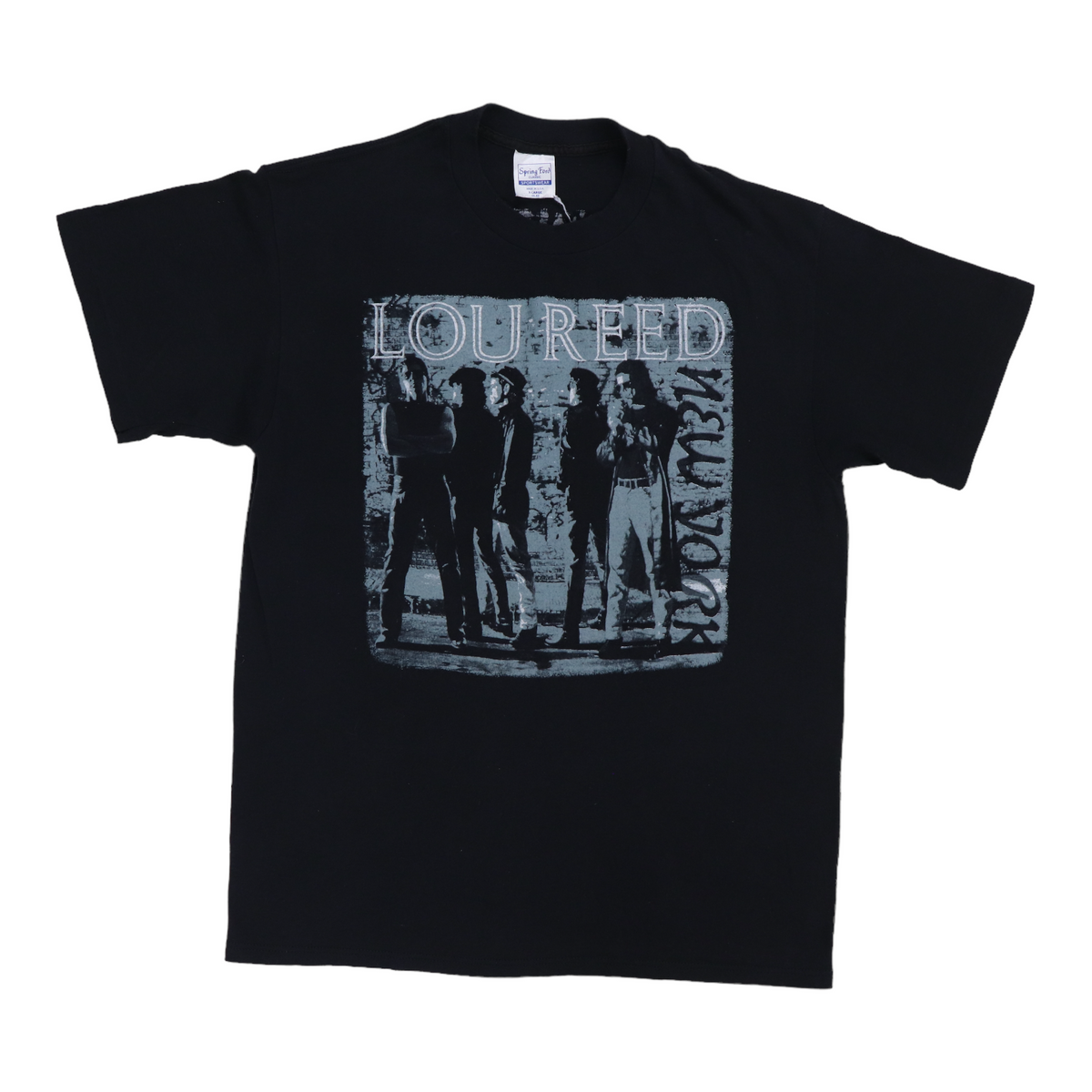 80s Lou Reed USA製 ニューヨークツアーTシャツ L 89年 1989 Lou Reed New York Tour Shirt | Authentic Vintage Tee – WyCo