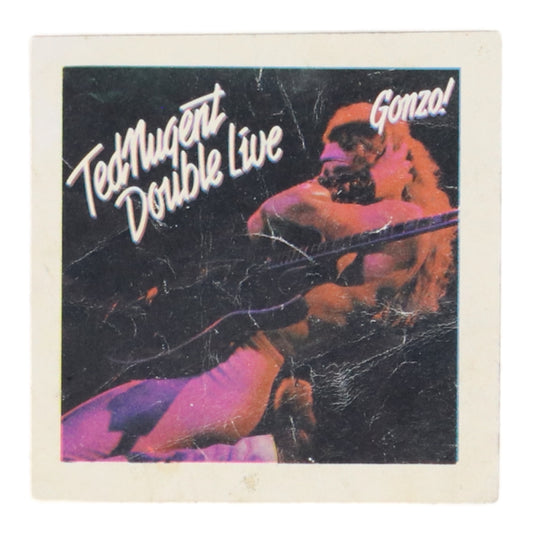 1978 Ted Nugent Double Live Gonzo Backstage Pass
