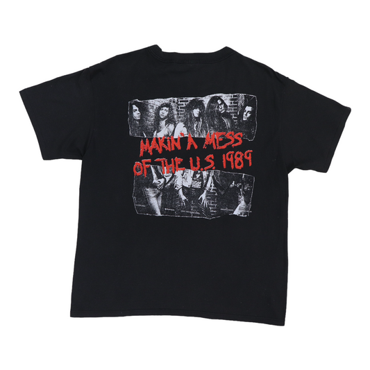1989 Skid Row Makin A Mess Of The US Tour Shirt