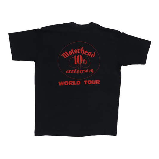 1985 Motorhead 10th Anniversary World Tour Shirt