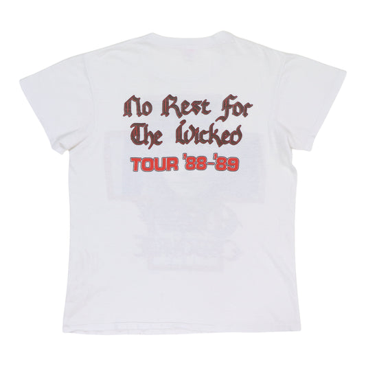 1988 Ozzy Osbourne No Rest For The Wicked Tour Shirt