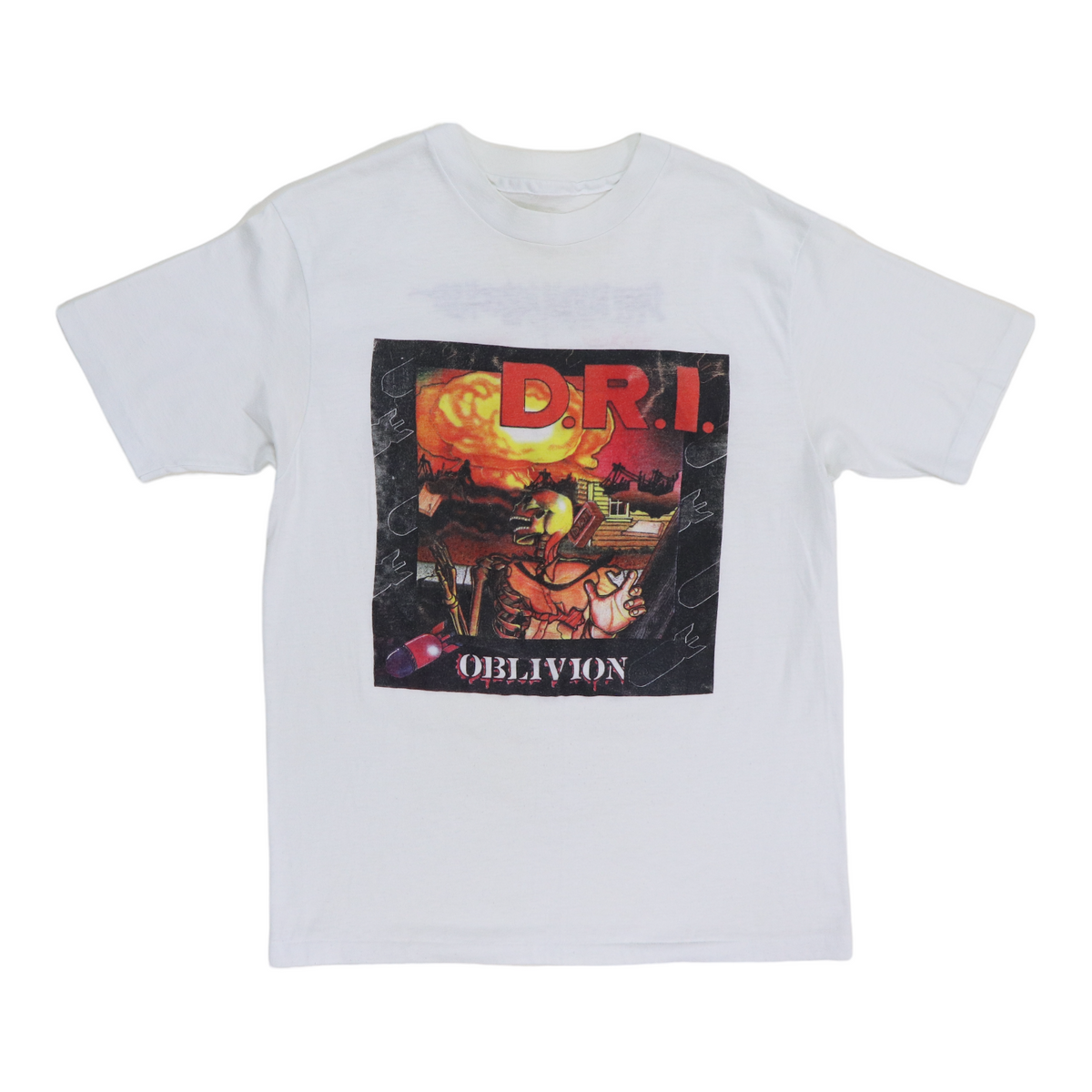 D.R.I. ヴィンテージT-SHIRT 当時物 1987 DRI Crossover Tour Shirt | Authentic Vintage Tee – WyCo Vintage