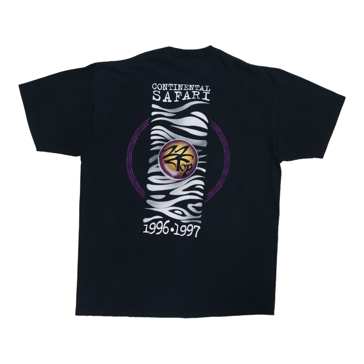 【激レア】Shirten VIBE 73 フルメッキカラー 1996 ZZ Top Tour Shirt | Authentic Vintage Tee – WyCo Vintage