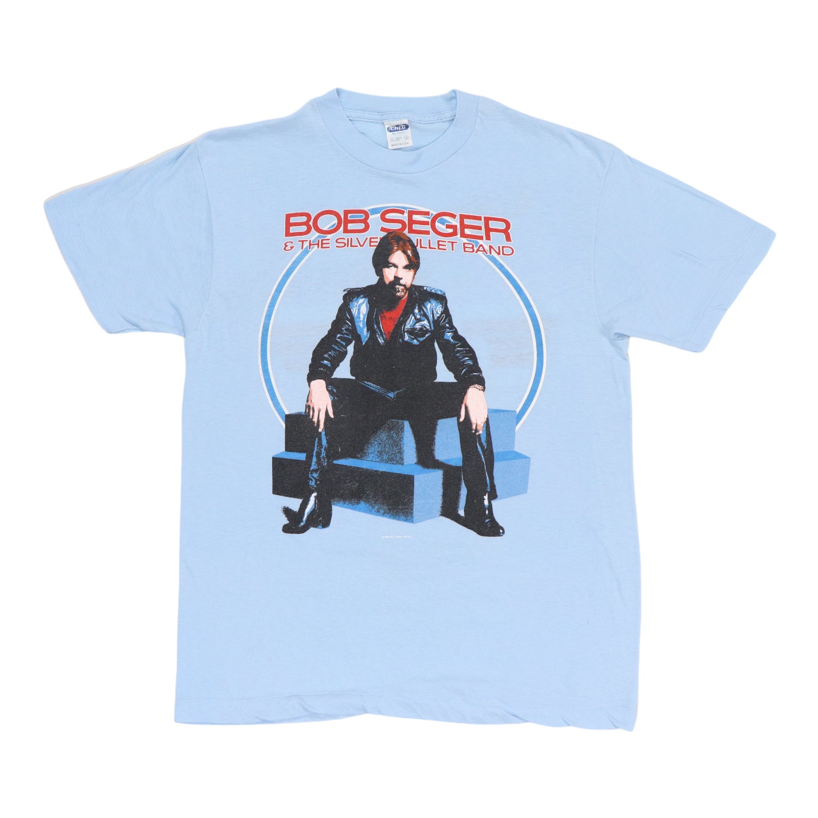 1986 bob seger tour shirt wyco vintage