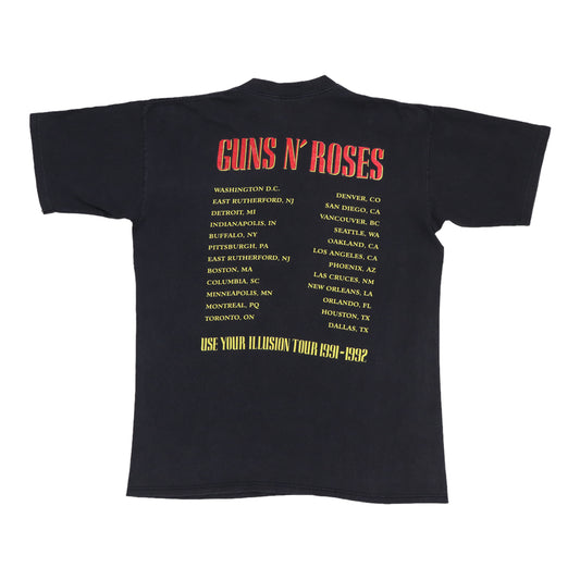 1992 Guns N Roses Use Your Illusion Tour Shirt