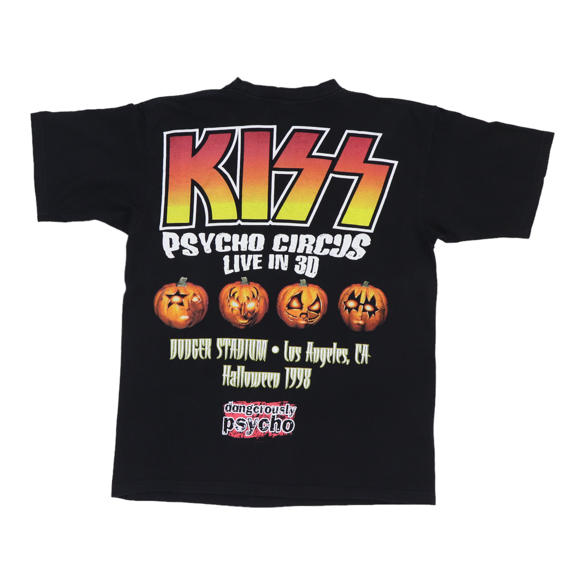 1998 Kiss Psycho Circus Halloween Tour Shirt | Authentic Vintage