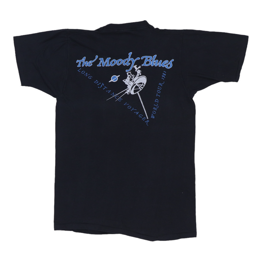 1981 Moody Blues Long Distance Voyager Tour Shirt