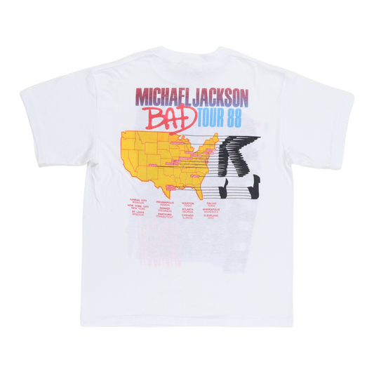 1988 Michael Jackson Bad Tour Shirt