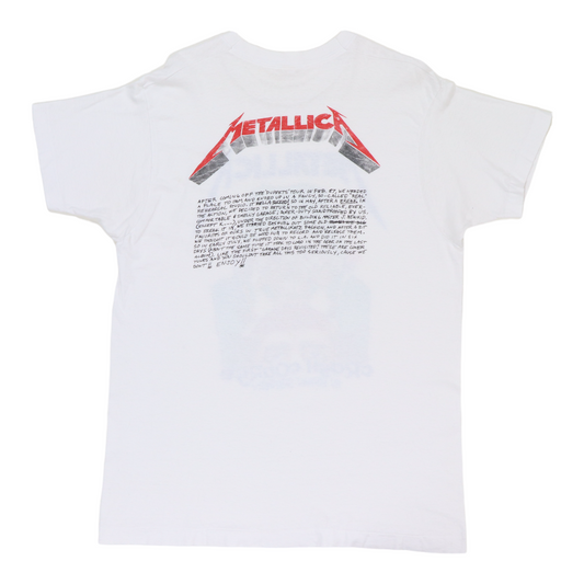 1987 Metallica Crash Course In Brain Surgery Shirt