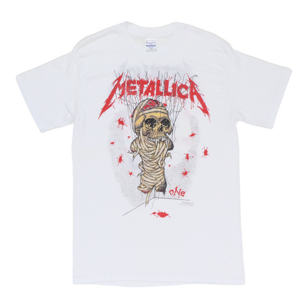 LLICA 1989 pushead ビンテージTシャツ Original vintage 1989 Metallica One Pushead Shirt | WyCo Vintage