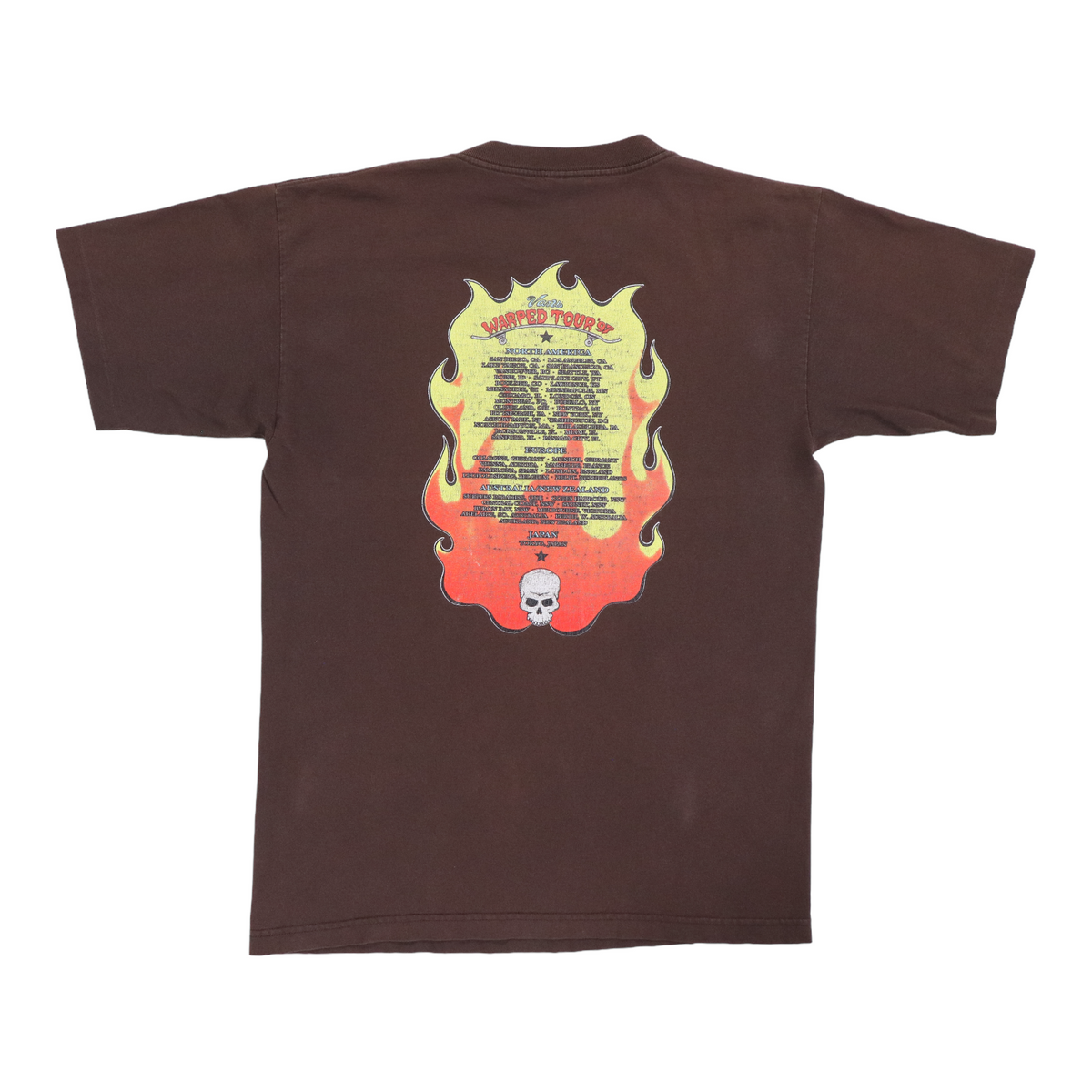 1997 Vans Warped Tour Shirt | Authentic Vintage Tee – WyCo Vintage