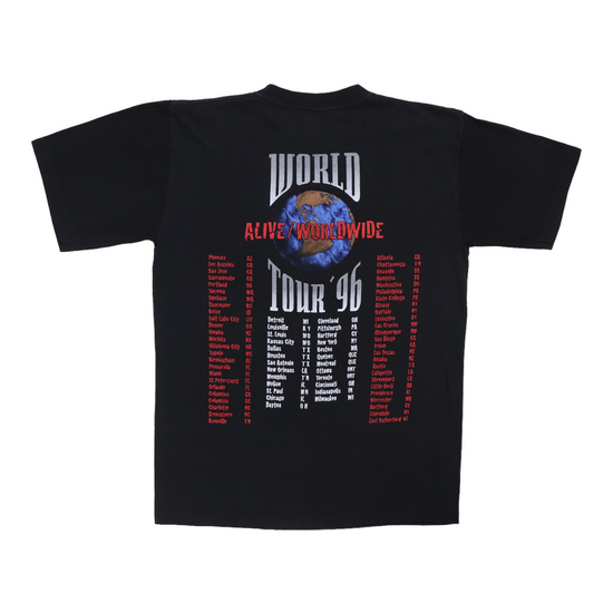 1996 Kiss World Alive Tour Shirt | Authentic Vintage Tee – WyCo