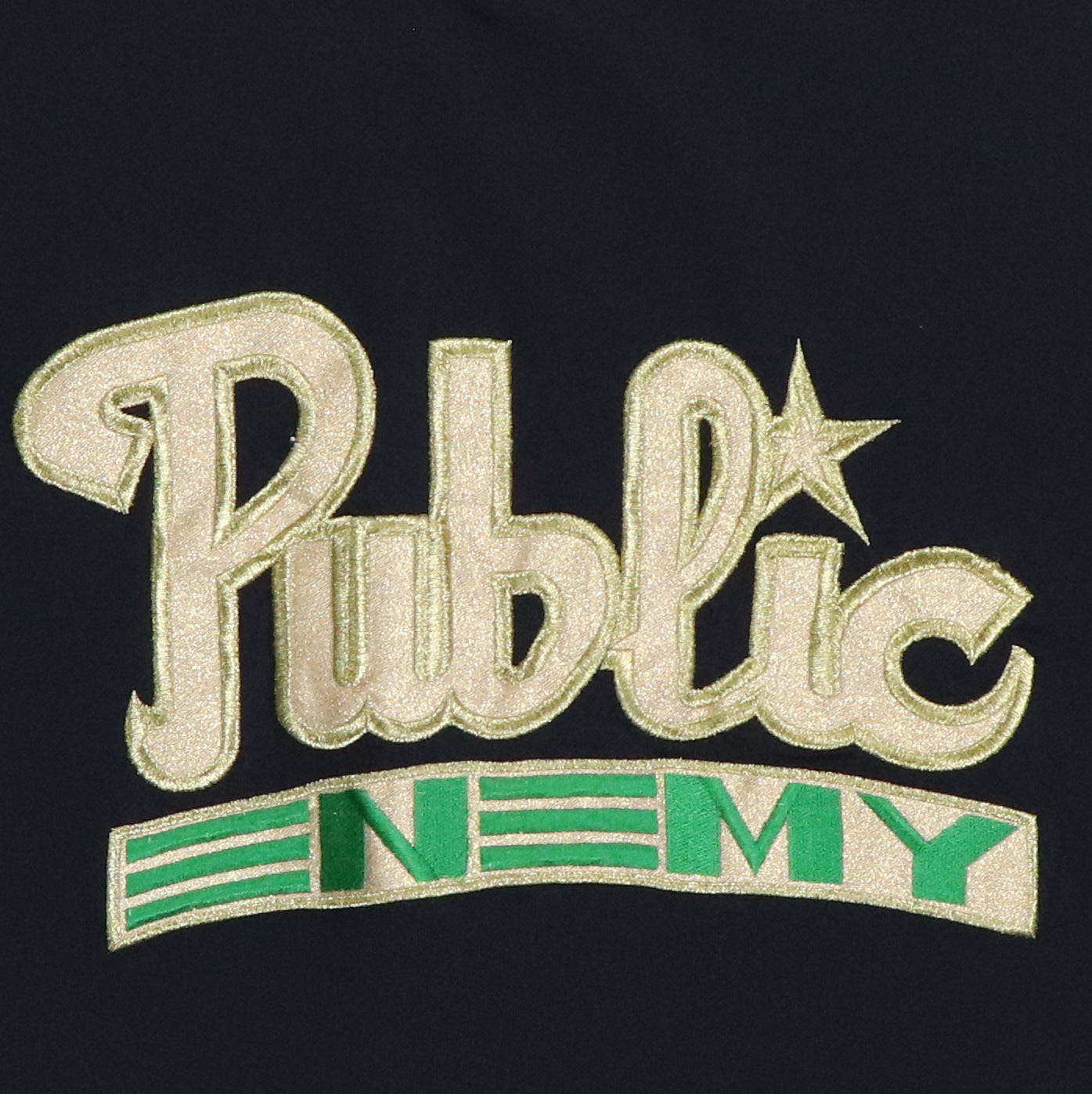 Original vintage 1990s Public Enemy Hockey Jersey | WyCo Vintage