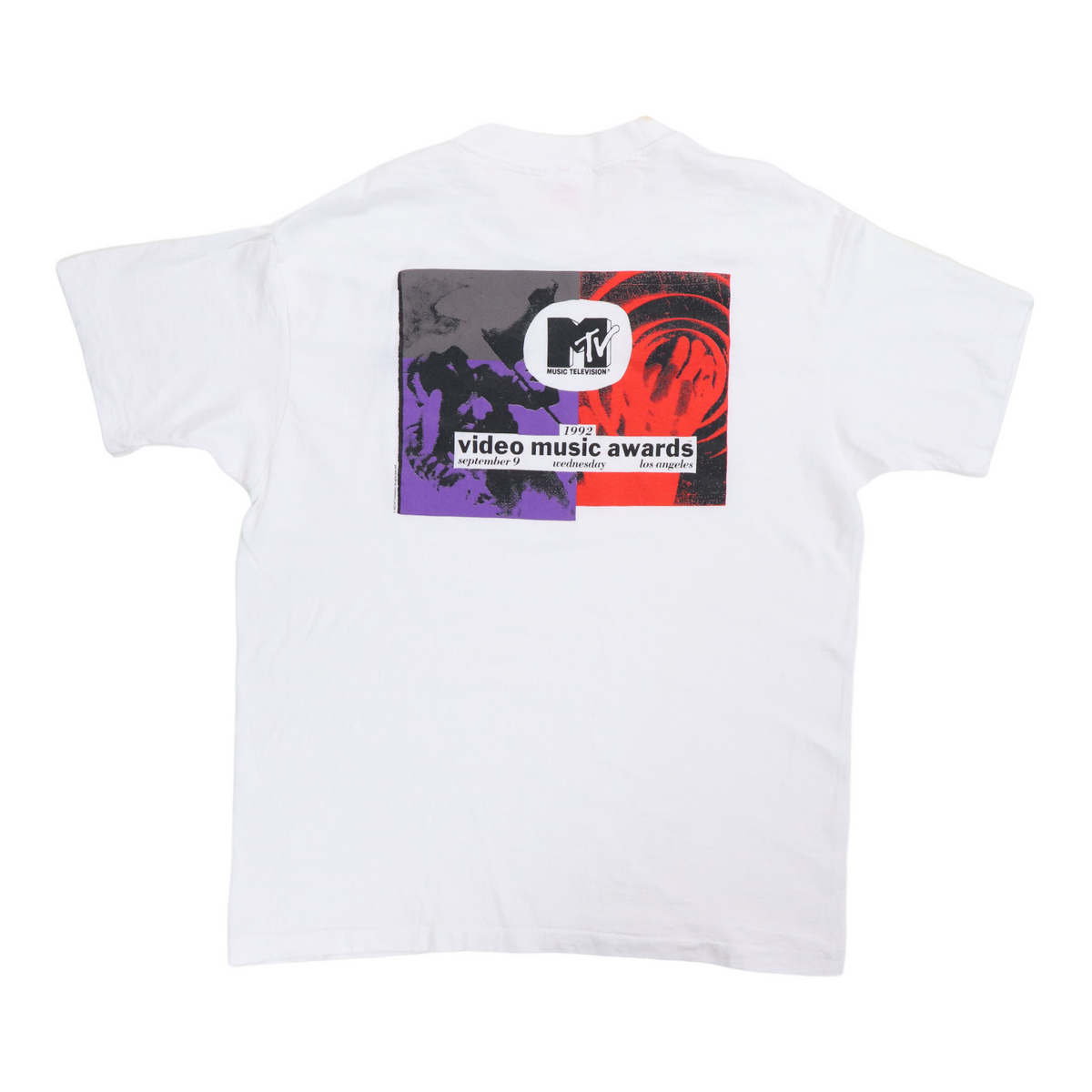 1992年 MTV アワード Tシャツ XL ビンテージ giant USA 1992 MTV Video Music Awards Shirt | Authentic Vintage Tee – WyCo