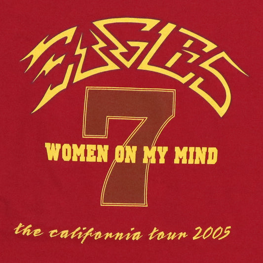 2005 Eagles 7 Women On My Mind Tour Shirt