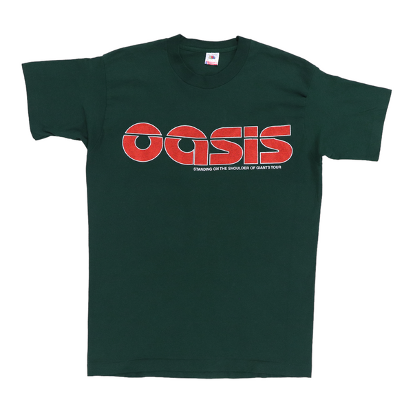 2000 Oasis Standing On The Shoulders Tour Shirt | Authentic