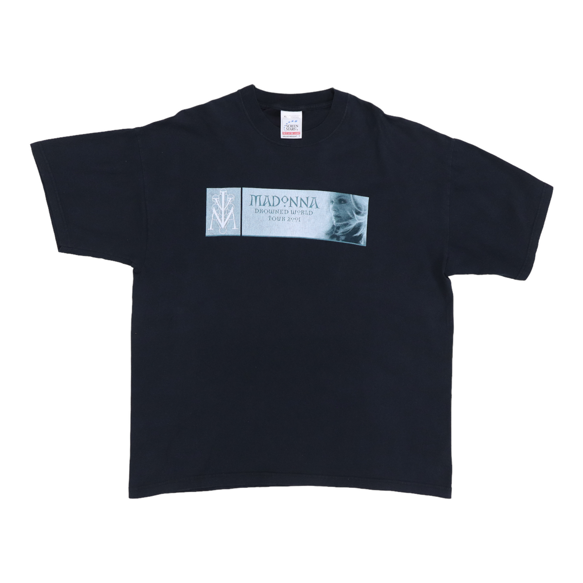 2001 Madonna Drowned Tour Shirt | Authentic Vintage Tee – WyCo Vintage