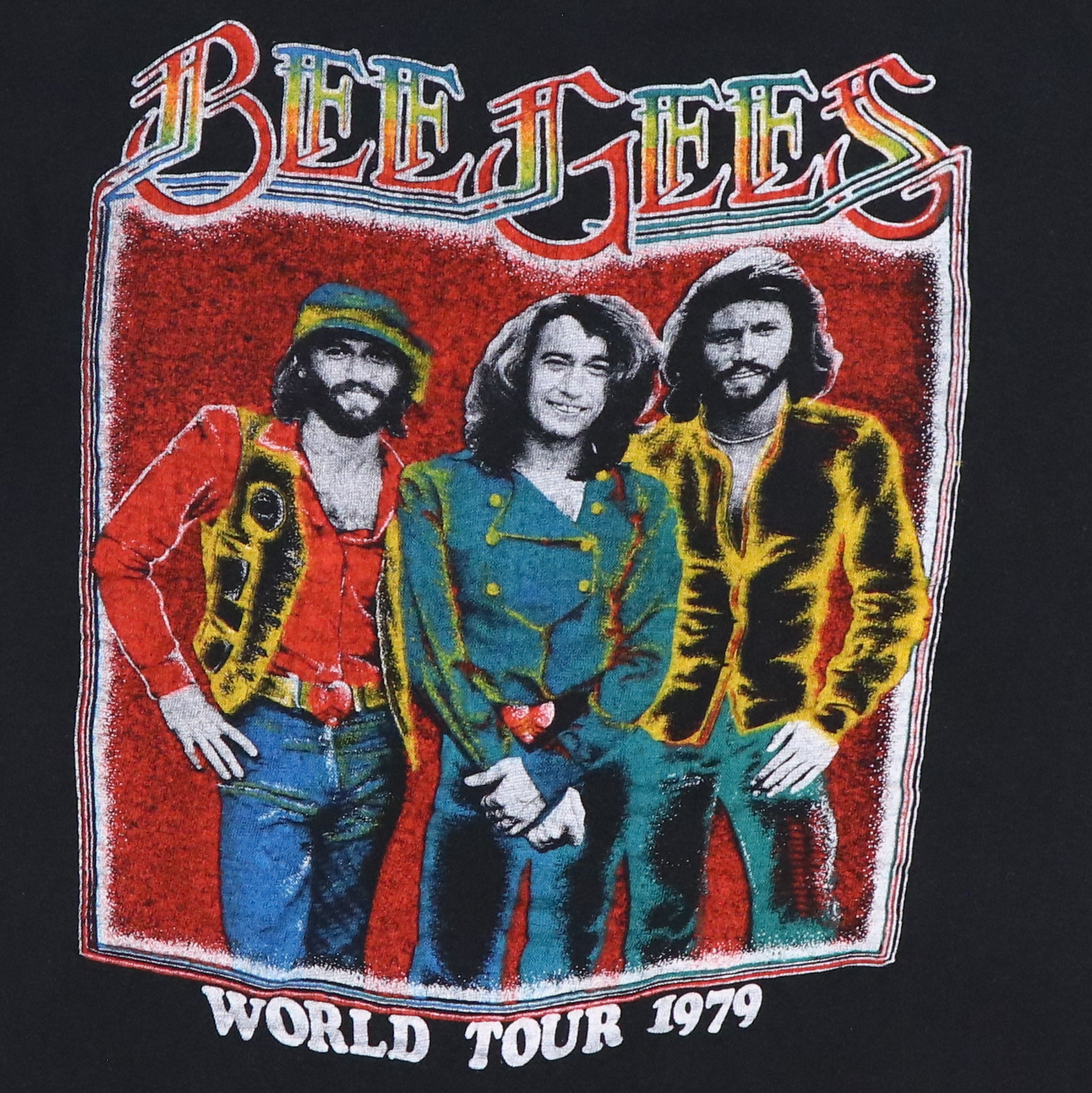 1979 Bee Gees World Tour Shirt | Authentic Vintage Tee – WyCo Vintage