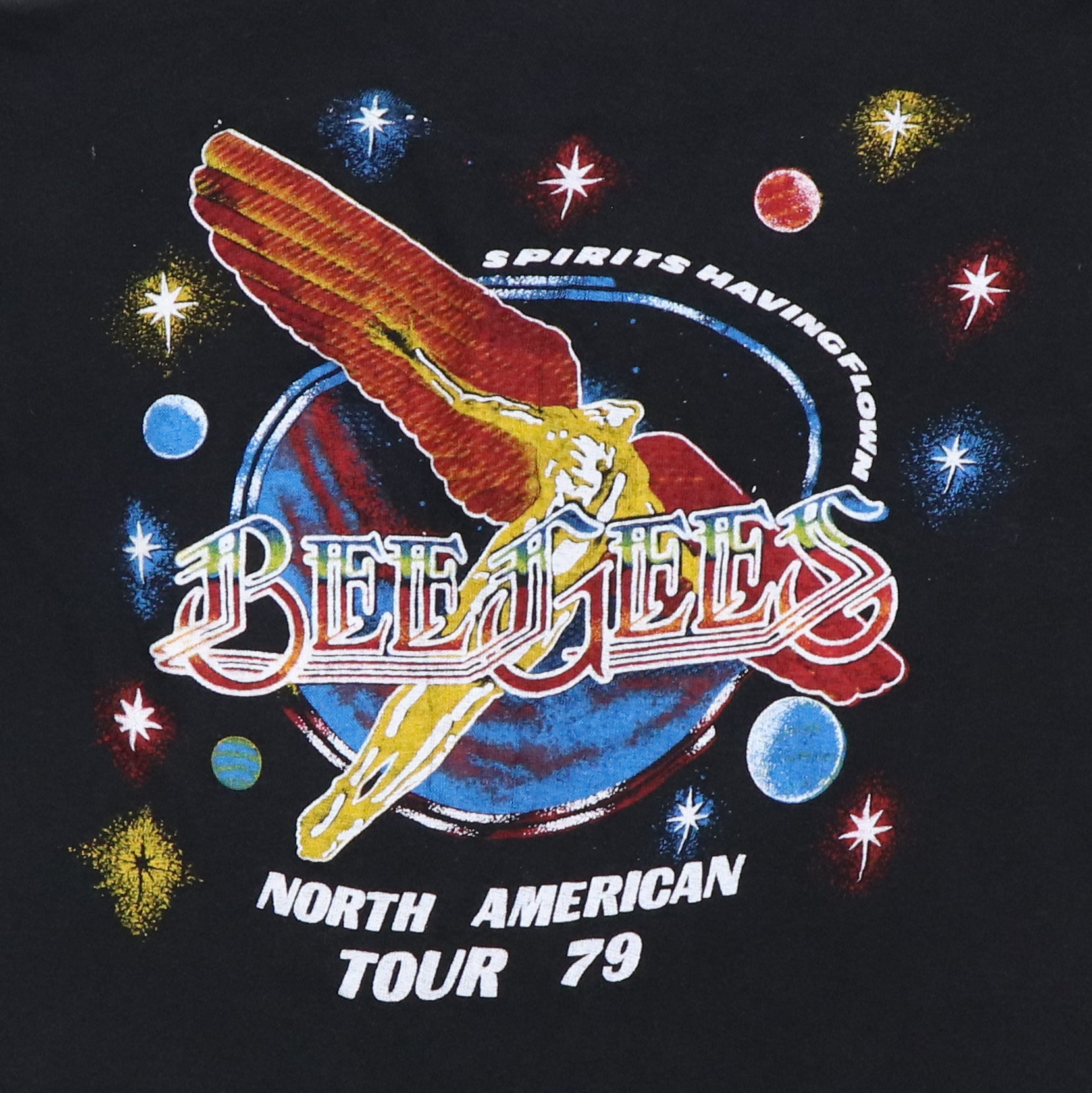 1979 Bee Gees World Tour Shirt | Authentic Vintage Tee – WyCo Vintage