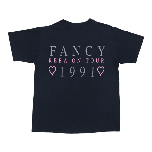 1990 Reba McEntire Fancy On Tour Shirt Back