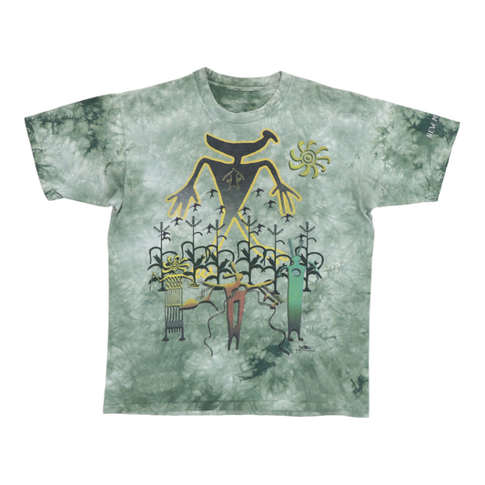 1997 New Mexico Native Art Tie Dye Shirt