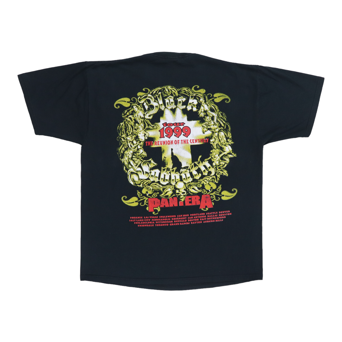 1999 Black Sabbath Reunion Tour Shirt | Authentic Vintage Tee