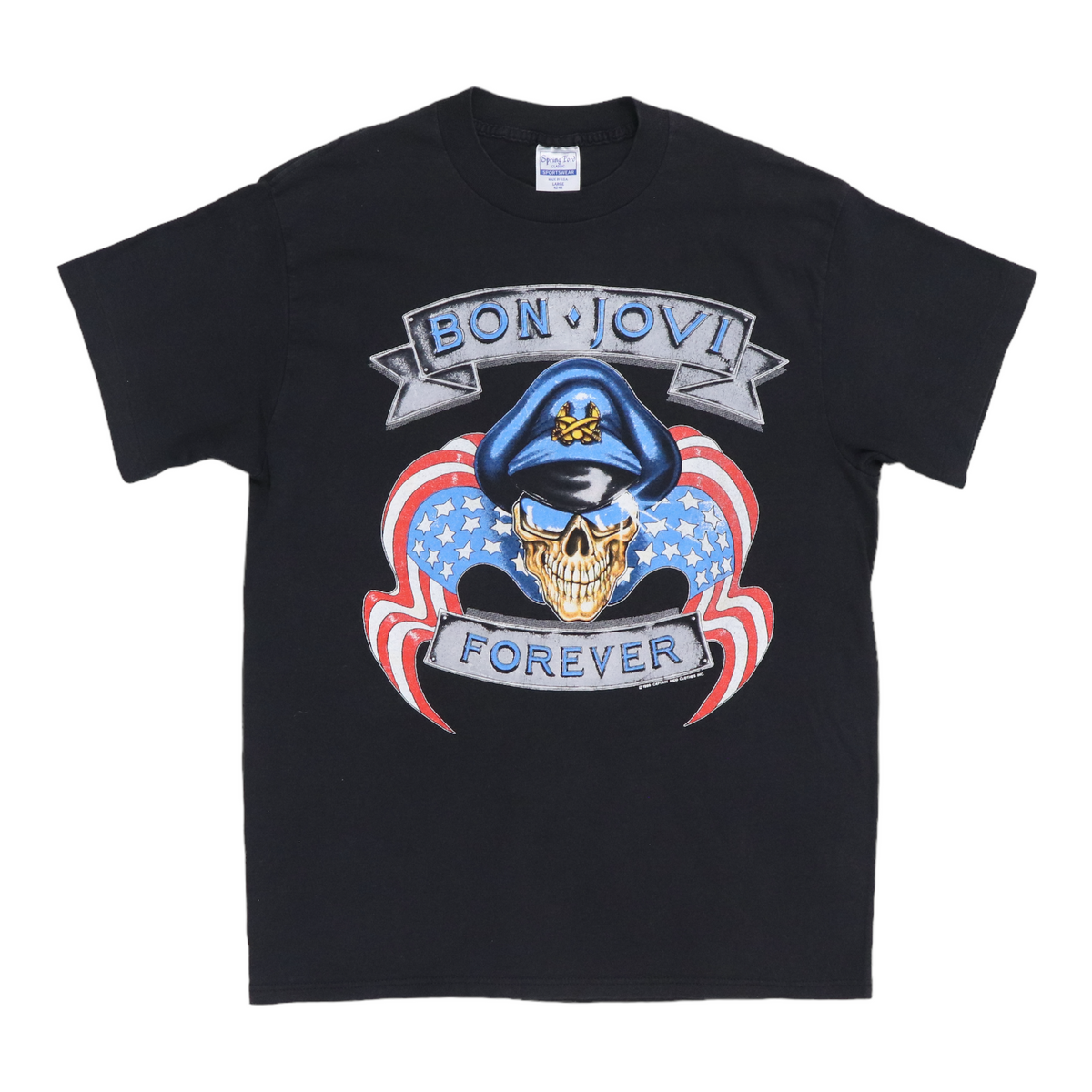 1989 Bon Jovi The Brotherhood Tour Shirt | Authentic Vintage Tee