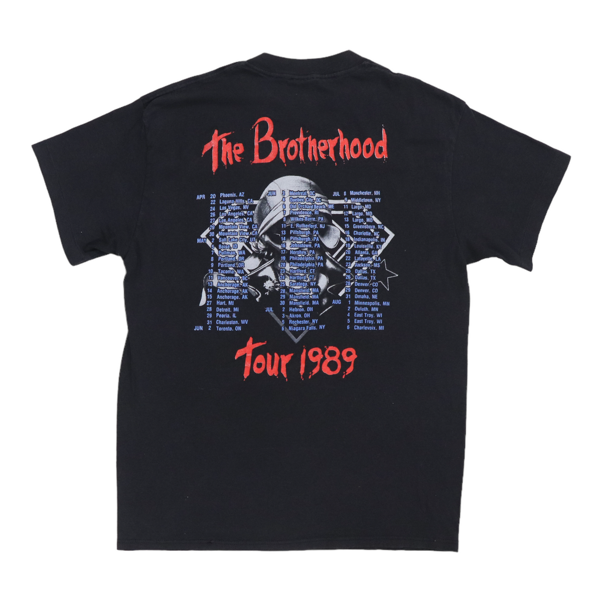 BON JOVI ツアー Tシャツ 1989年 1989 Bon Jovi The Brotherhood Tour Shirt | Authentic Vintage Tee