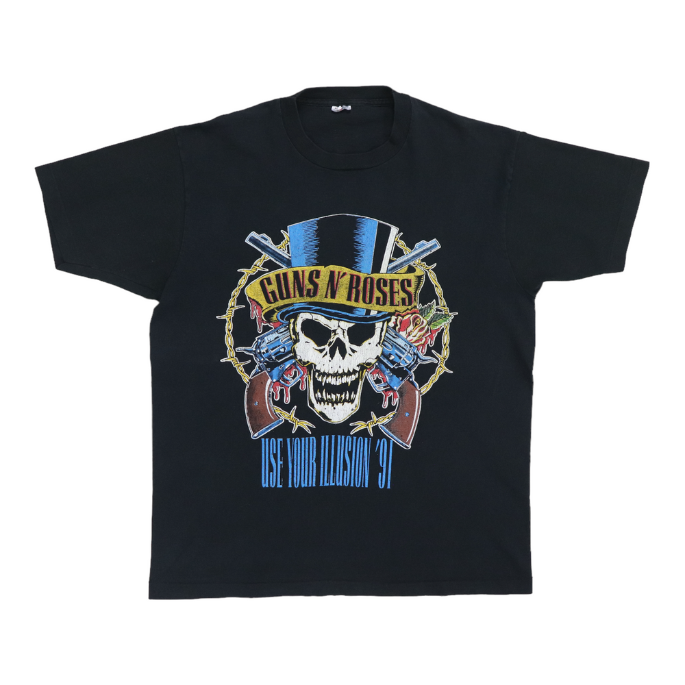 1991 Guns N Roses Use Your Illuision Tour Shirt