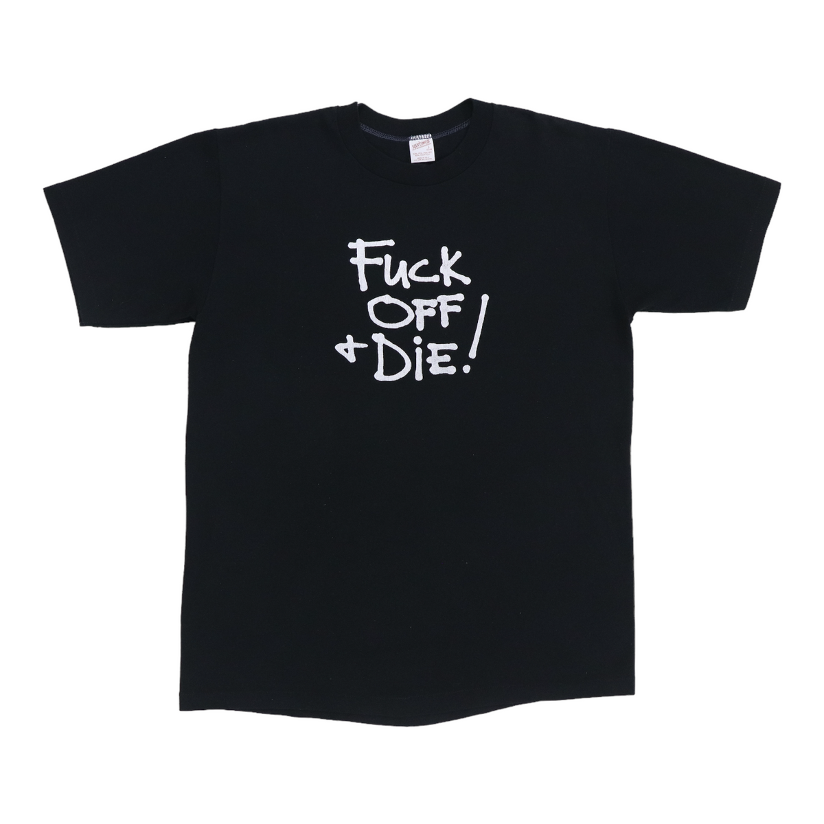 1980s Fuck Off and Die Shirt | Authentic Vintage Tee – WyCo Vintage
