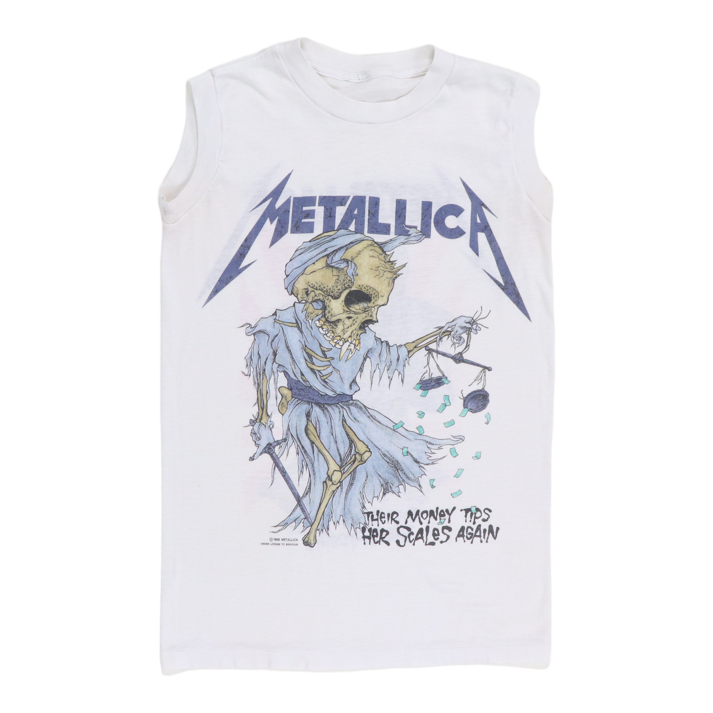 Metallica sleeveless shirt shop