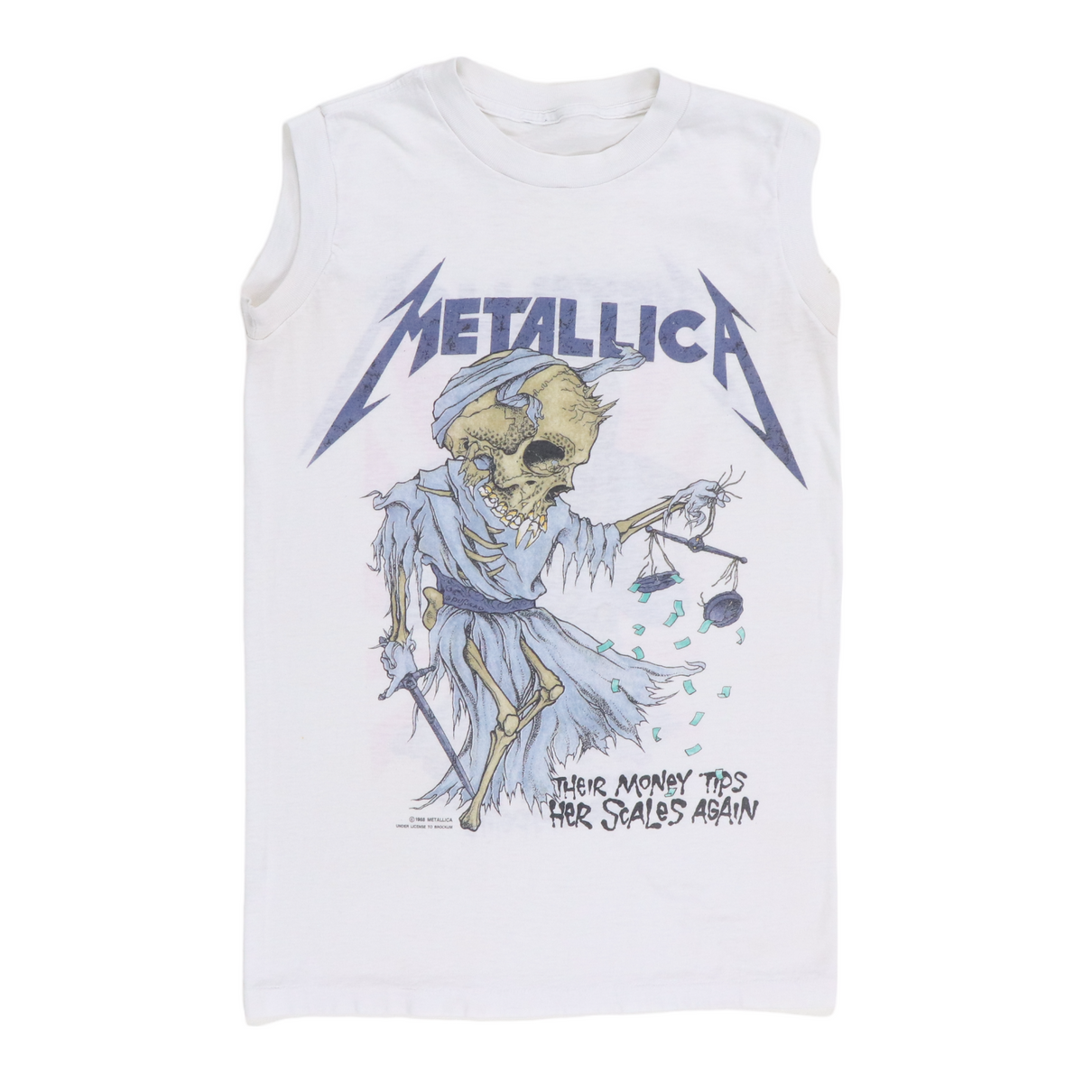 1988 Metallica Doris Sleeveless Shirt | Authentic Vintage Tee