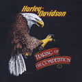 1980s Harley Davidson Tearing Up The Competition Shirt