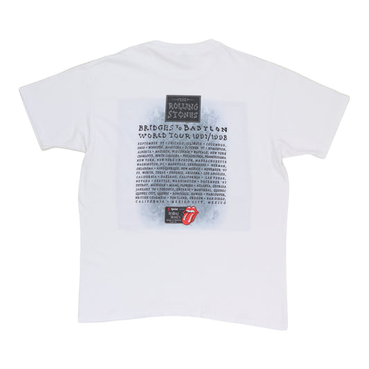 1997 Rolling Stones Bridges To Babylon Tour Shirt
