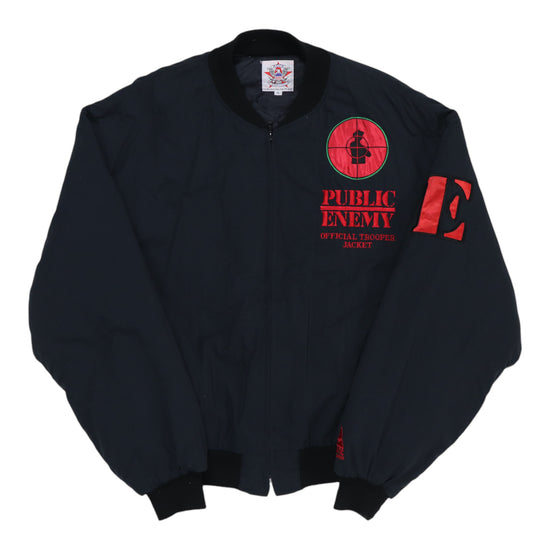 1991 Public Enemy Official Trooper Tour Jacket | Authentic Vintage 