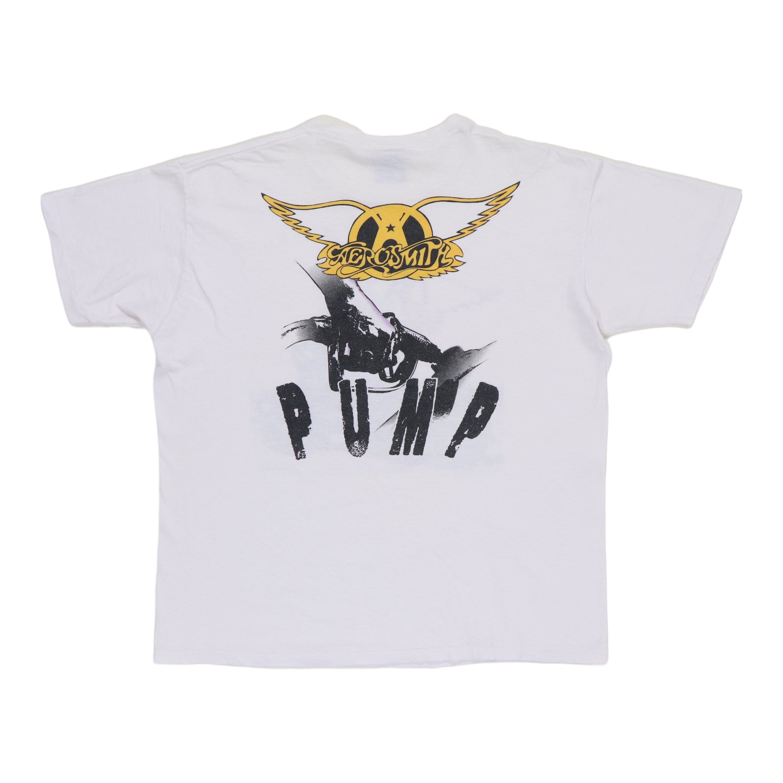 1989 Aerosmith Pump Tour Shirt | Authentic Vintage Tee – WyCo Vintage